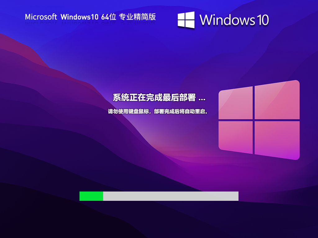 Windows10 22H2  X64 专业精简版